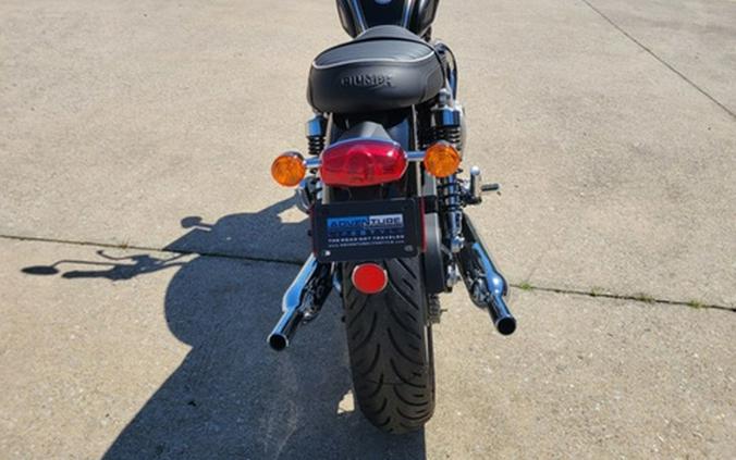 2025 Triumph Bonneville T120 Sapphire Black/Aluminium Silver