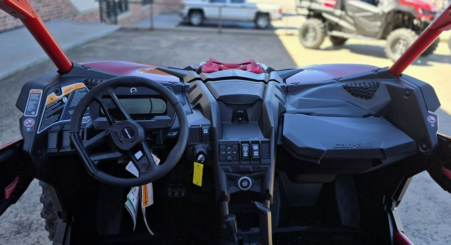 2025 Can-Am® Maverick X3 X rs Turbo RR Fiery Red & Hyper Silver