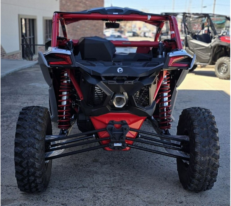 2025 Can-Am® Maverick X3 X rs Turbo RR Fiery Red & Hyper Silver