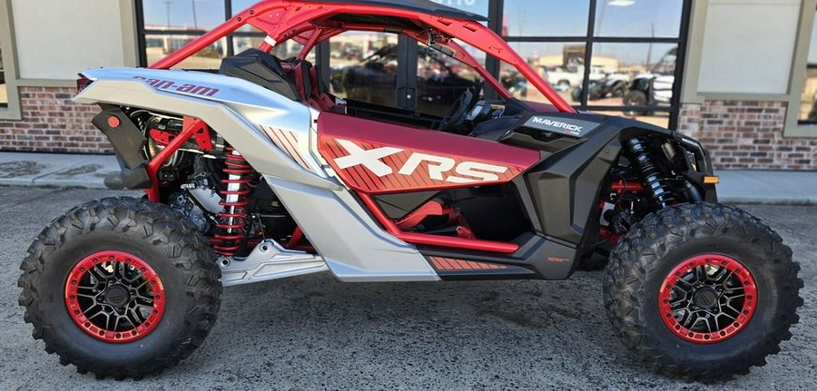 2025 Can-Am® Maverick X3 X rs Turbo RR Fiery Red & Hyper Silver