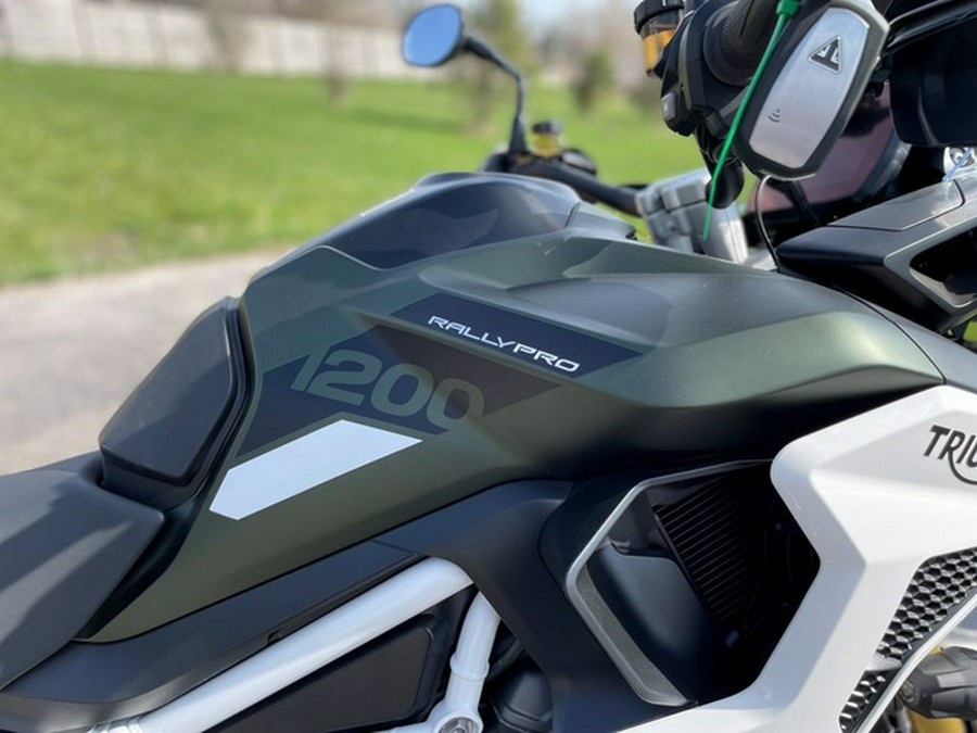 2023 Triumph Tiger 1200 Rally Pro Matte Khaki Green