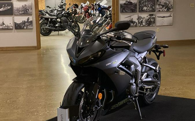 2025 Triumph Daytona 660 Satin Granite/Satin Black 660