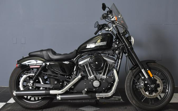 2016 Harley-Davidson Roadster Black Denim & Red Pinstrip XL1200CX