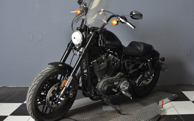 2016 Harley-Davidson Roadster Black Denim & Red Pinstrip XL1200CX