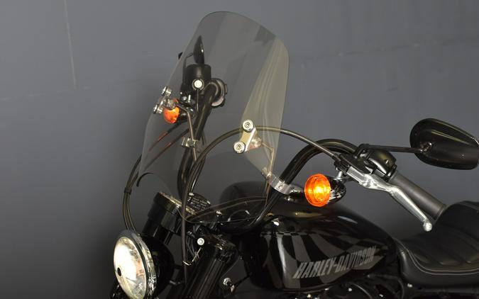 2016 Harley-Davidson Roadster Black Denim & Red Pinstrip XL1200CX