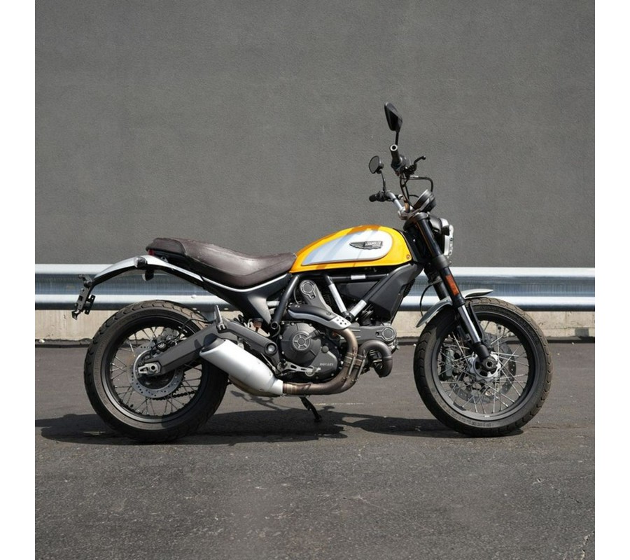 2015 Ducati Scrambler Icon '62 Yellow