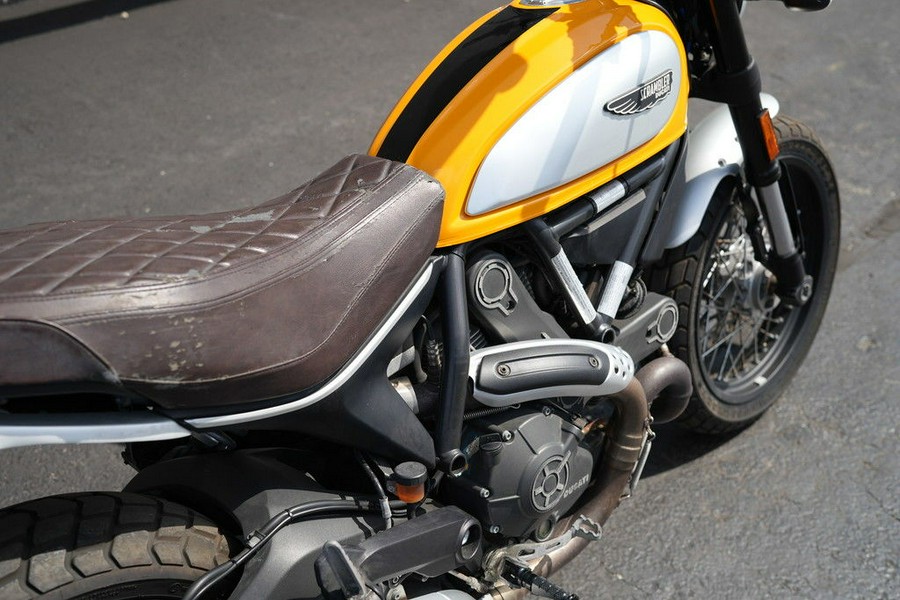 2015 Ducati Scrambler Icon '62 Yellow