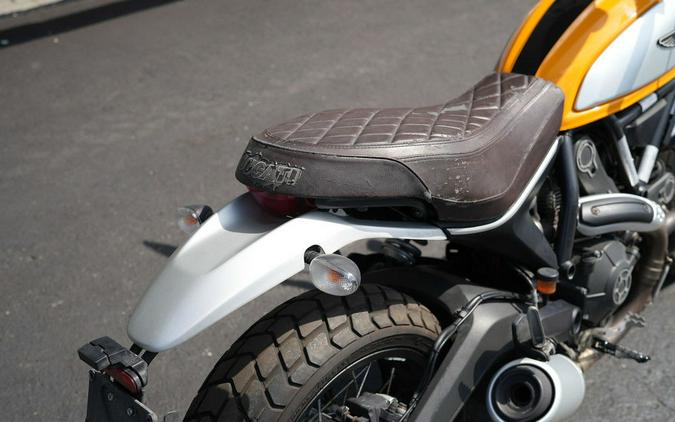 2015 Ducati Scrambler Icon '62 Yellow