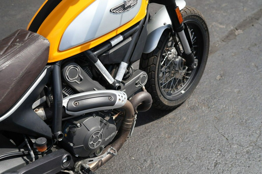 2015 Ducati Scrambler Icon '62 Yellow