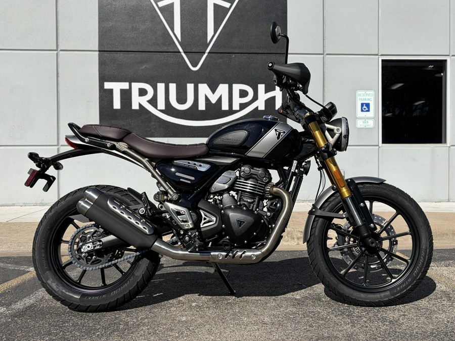 2025 Triumph Scrambler 400 X