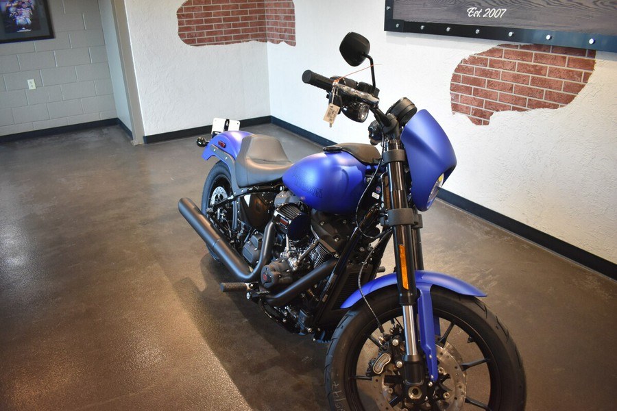 2026 Harley-Davidson® Low Rider® S Aurora Blue Denim - Black