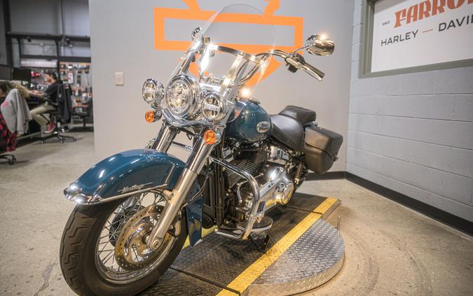 Used 2021 Harley-Davidson Softail Heritage Classic 107 Cruiser FLHC Motorcycle For Sale In Columbus, OH