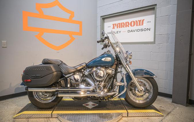 Used 2021 Harley-Davidson Softail Heritage Classic 107 Cruiser FLHC Motorcycle For Sale In Columbus, OH
