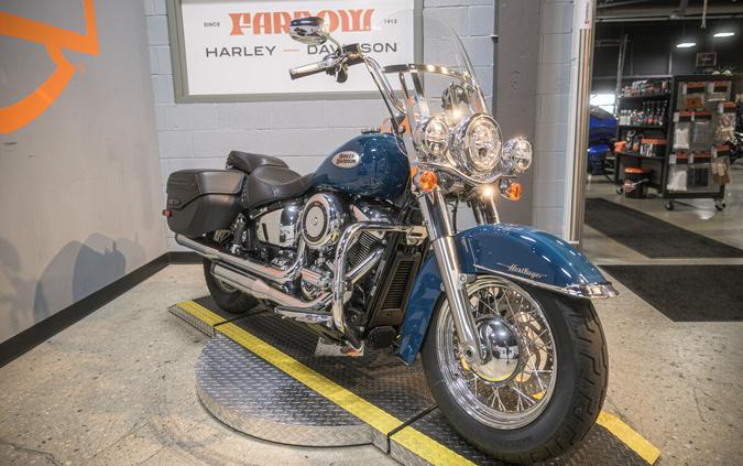 Used 2021 Harley-Davidson Softail Heritage Classic 107 Cruiser FLHC Motorcycle For Sale In Columbus, OH