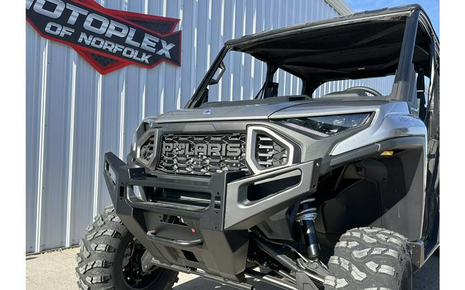 2024 Polaris Industries RANGER CREW XD 1500 PREMIUM - STATE FAIR DEMO TURBO SILVER