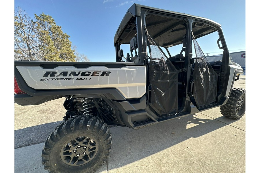 2024 Polaris Industries RANGER CREW XD 1500 PREMIUM - STATE FAIR DEMO TURBO SILVER