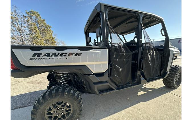 2024 Polaris Industries RANGER CREW XD 1500 PREMIUM - STATE FAIR DEMO TURBO SILVER