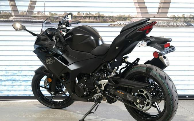 2026 Kawasaki Ninja 500 ABS Metallic Flat Spark Black