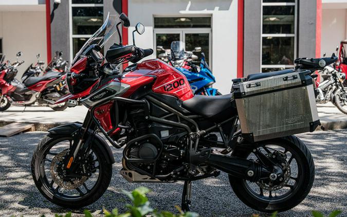 2019 Triumph Tiger 1200 XRT Korosi Red