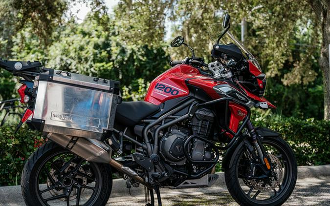 2019 Triumph Tiger 1200 XRT Korosi Red