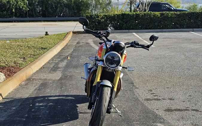 2025 Triumph Speed Twin 1200 RS Baja Orange/Sapphire Black RS