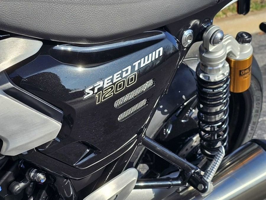 2025 Triumph Speed Twin 1200 RS Baja Orange/Sapphire Black RS