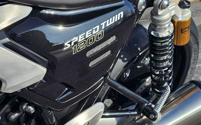 2025 Triumph Speed Twin 1200 RS Baja Orange/Sapphire Black RS
