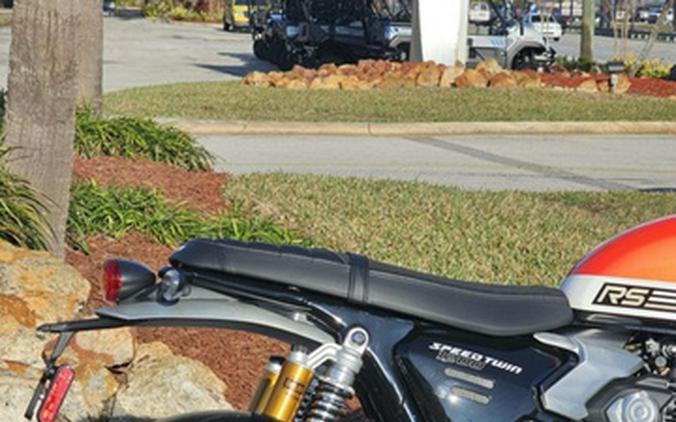 2025 Triumph Speed Twin 1200 RS Baja Orange/Sapphire Black RS