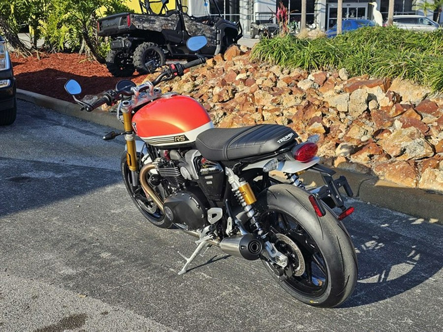 2025 Triumph Speed Twin 1200 RS Baja Orange/Sapphire Black RS