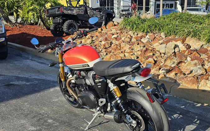 2025 Triumph Speed Twin 1200 RS Baja Orange/Sapphire Black RS