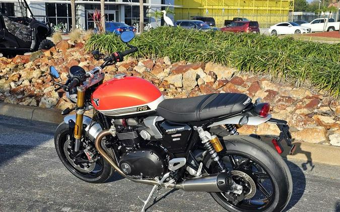 2025 Triumph Speed Twin 1200 RS Baja Orange/Sapphire Black RS