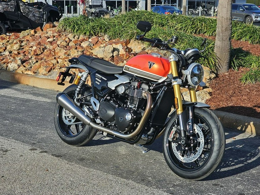 2025 Triumph Speed Twin 1200 RS Baja Orange/Sapphire Black RS