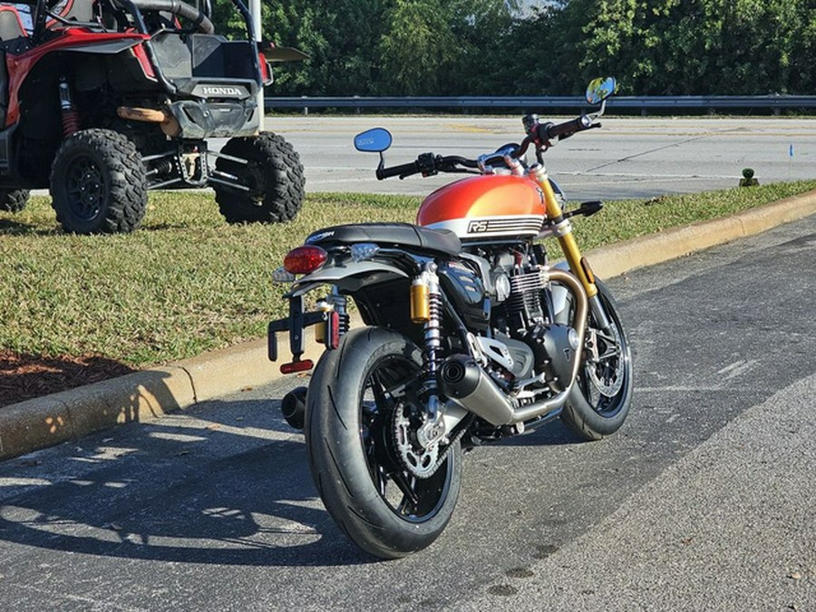 2025 Triumph Speed Twin 1200 RS Baja Orange/Sapphire Black RS