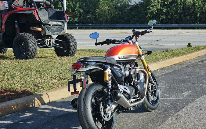 2025 Triumph Speed Twin 1200 RS Baja Orange/Sapphire Black RS