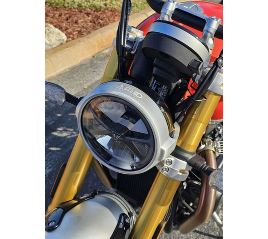 2025 Triumph Speed Twin 1200 RS Baja Orange/Sapphire Black RS