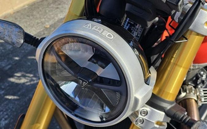 2025 Triumph Speed Twin 1200 RS Baja Orange/Sapphire Black RS