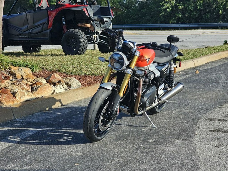 2025 Triumph Speed Twin 1200 RS Baja Orange/Sapphire Black RS