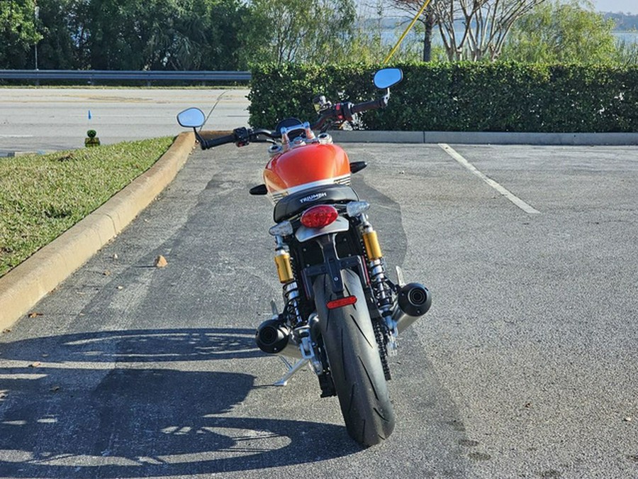 2025 Triumph Speed Twin 1200 RS Baja Orange/Sapphire Black RS