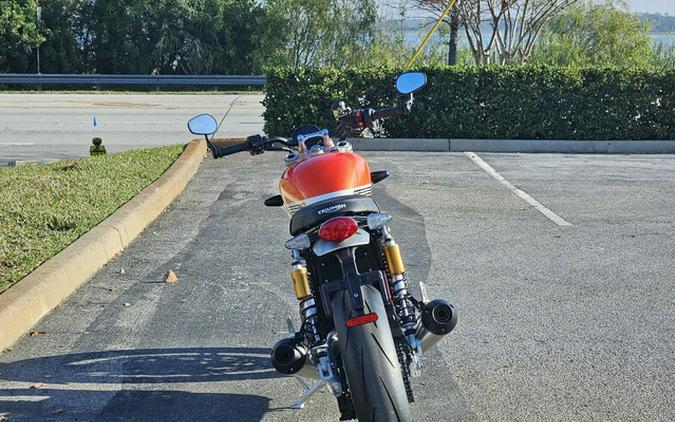 2025 Triumph Speed Twin 1200 RS Baja Orange/Sapphire Black RS
