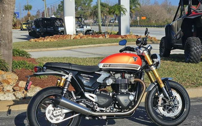 2025 Triumph Speed Twin 1200 RS Baja Orange/Sapphire Black RS
