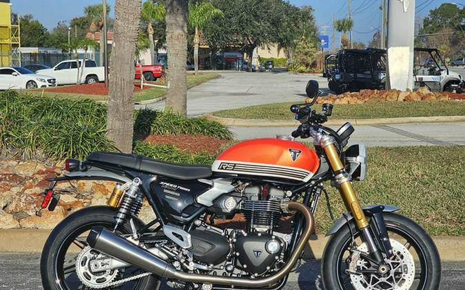2025 Triumph Speed Twin 1200 RS Baja Orange/Sapphire Black RS
