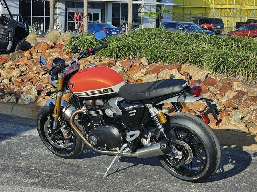 2025 Triumph Speed Twin 1200 RS Baja Orange/Sapphire Black RS
