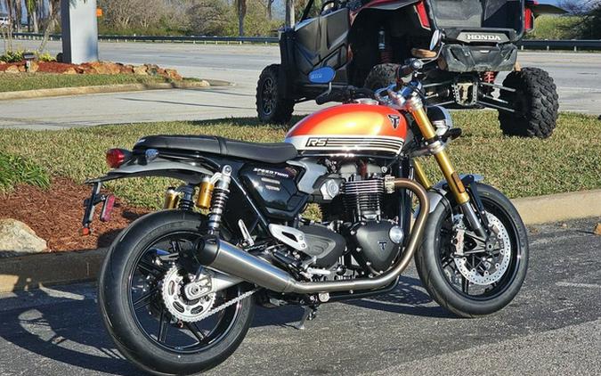 2025 Triumph Speed Twin 1200 RS Baja Orange/Sapphire Black RS