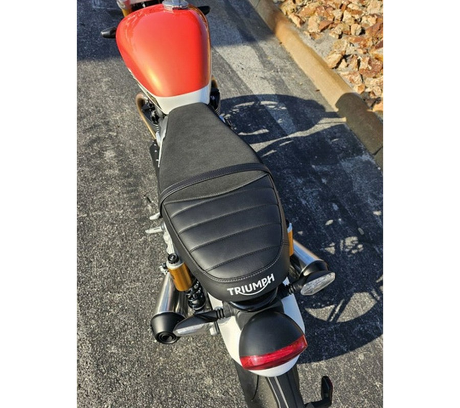 2025 Triumph Speed Twin 1200 RS Baja Orange/Sapphire Black RS