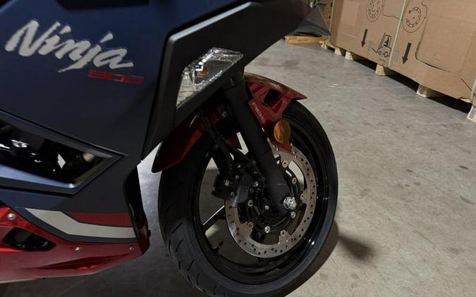 2026 Kawasaki Ninja® 500 ABS Metallic Matte Twilight Blue