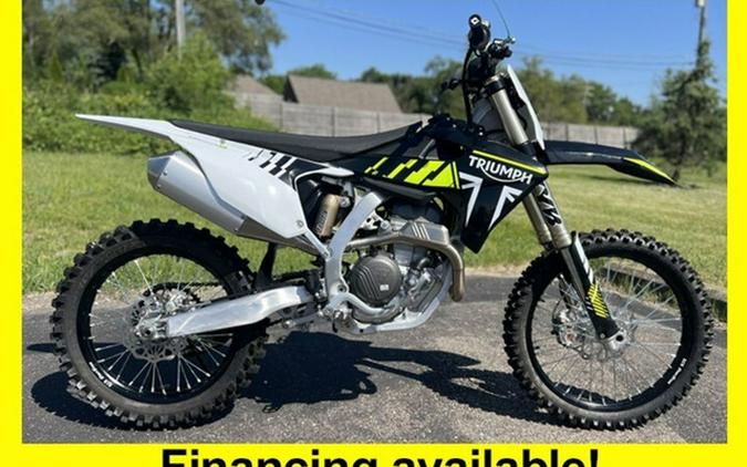 2024 Triumph TF 250-X Racing/Yellow/Black/White 250-X