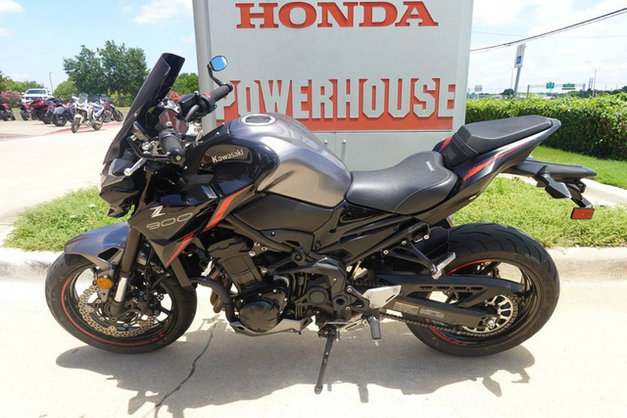 2023 Kawasaki Z900 ABS Metallic Phantom Silver/Metallic Carbon Gray
