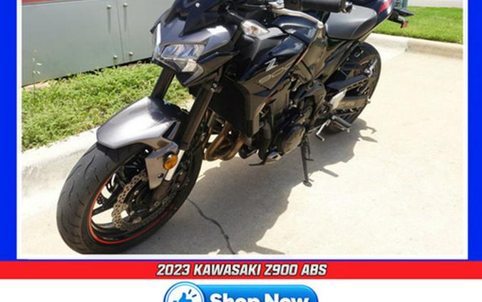 2023 Kawasaki Z900 ABS Metallic Phantom Silver/Metallic Carbon Gray
