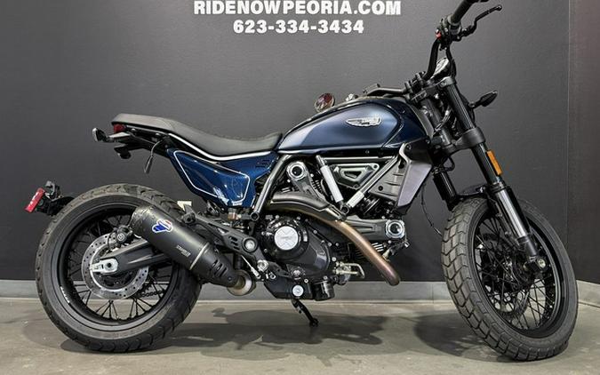 2024 Ducati Scrambler Nightshift (2G) Blue