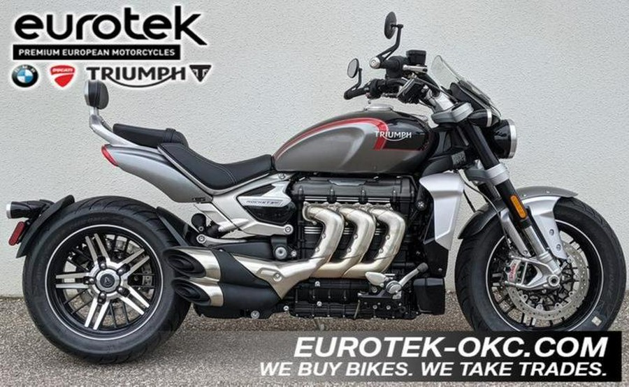 2022 Triumph Rocket 3 GT Silver Ice/Storm Grey